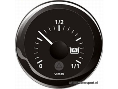 Vuilwatermeter zwart VDO/Veratron