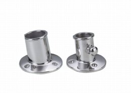 Vlaggenstok houder 19 mm RVS