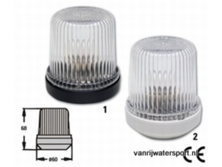 Navigatie verlichting Hella ankerlicht, zwart