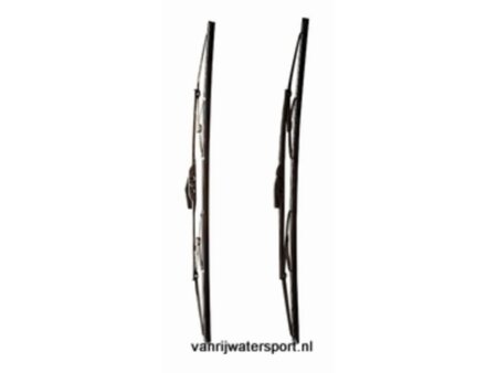 Vetus ruitenwisserblad 660 mm, rvs/zwart