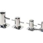 RVS 316 bolder Achilles 110 met voetplaat