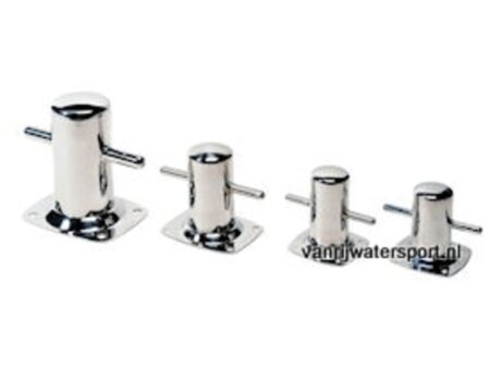 RVS 316 bolder Achilles 130 met voetplaat