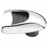 Vetus RVS 316 luchtschelp, hoogglans gepolijst 75 mm