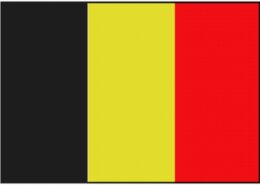 Vlag Belgie 100 x 150 cm