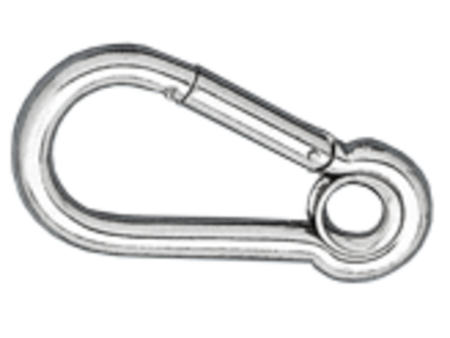 R.V.S. Karabijnhaak met kous 6 mm