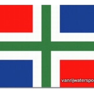 Provincievlag Groningen 30 x 45 cm