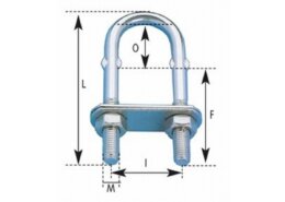 RVS wantputting rond met losse plaat 12 mm