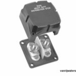 2-voudige vermogensklem geisoleerd