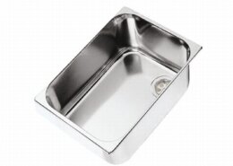 Roestvaststalen wasbak 300 x 240