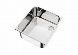 Roestvaststalen wasbak 330 x 330