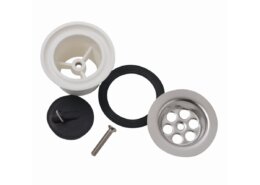 Afvoer voor wasbak recht 1 1/4 draad