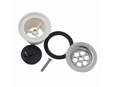 Afvoer voor wasbak recht 1 1/4 draad