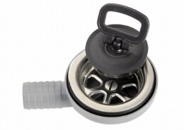 Afvoer voor wasbak haaks 25 mm