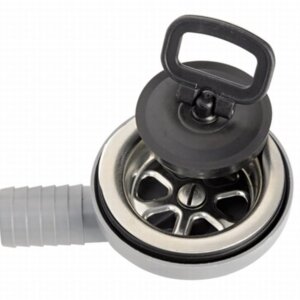 Afvoer voor wasbak haaks 25 mm