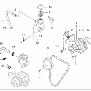 Circulatiepomp voor Vetus M4.55 (1)