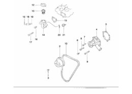 Circulatiepomp Vetus STM1229 voor M2/M3
