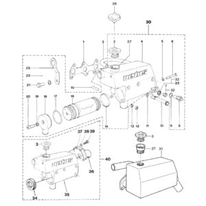 Deksel warmtewisselaar P4, M310, M4.14