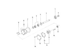 Lager buitenwaterpomp STM8065