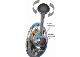 Teleflex motor bediening CH2800 zijmontage, twistgrip