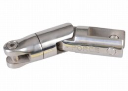 Ankerconnector RVS 316 met dubbele wartel, 8 mm ketting