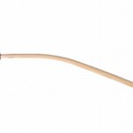 Vlaggenstok gebogen, diameter 19 mm, 800 mm