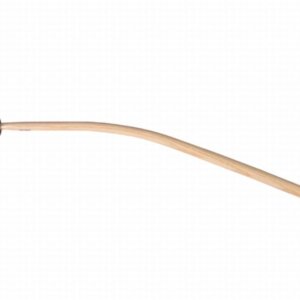 Vlaggenstok gebogen, diameter 25 mm, 1000 mm