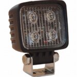 LED dekverlichting IP68 zwart 9/36v