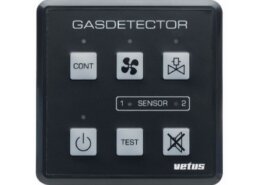 Vetus gasdetector GD1000 met koolmonoxide detectie