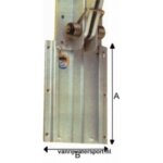 Montage plaat voor afneembare motorstoel