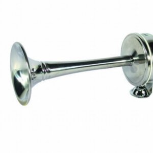 Scheepshoorn RVS elektrisch 12v, lengte 250 mm