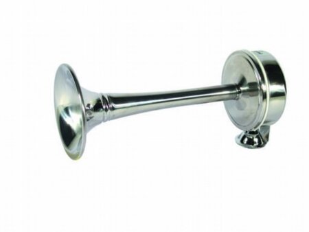 Scheepshoorn RVS elektrisch 12v, lengte 250 mm