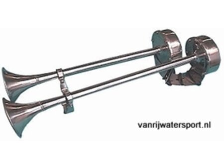 Scheepshoorn 2-tonig 24v, RVS316