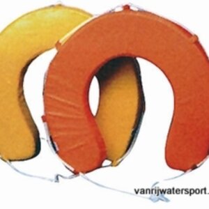 Reddingsboei hoefijzer, oranje