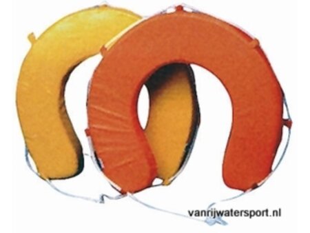 Reddingsboei hoefijzer, oranje
