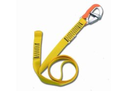 Lifeline met 1 RVS musketonhaak