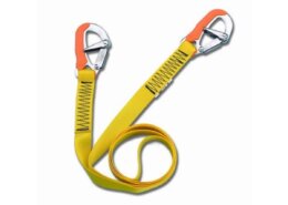 Lifeline met 2 RVS musketonhaken