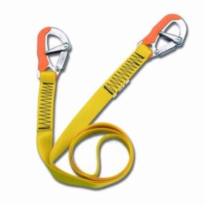 Lifeline met 2 RVS musketonhaken