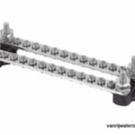 2x12 voudige aansluitstrip