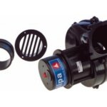 Blower 24V, 280 m³ / h flens montage