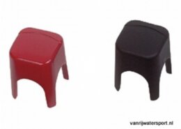 Afdekkap rood voor 10 mm klem