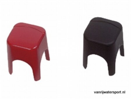 Afdekkap rood voor 10 mm klem