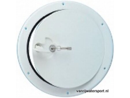 Kunststof inspectieluik, klein, met slot