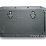 Aluminium luik blank, 350x600 mm