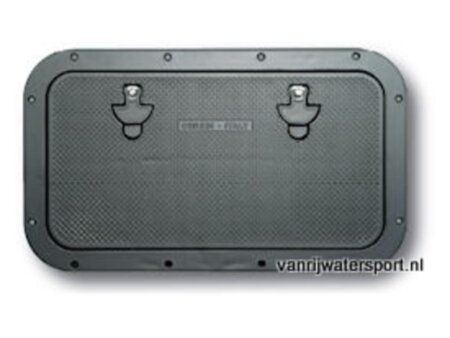 Aluminium luik blank, 350x600 mm