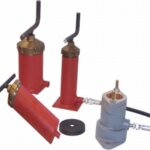 Vetpers 0,5 liter met onderaansluiting