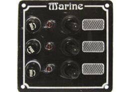 Schakelpaneel 12V met 3 schakelaars