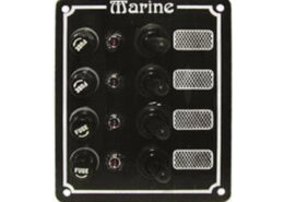 Schakelpaneel 12V, 4 posities