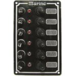 Schakelpaneel 12V, 6 posities