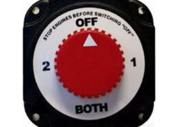 Accu schakelaar 350 A, spatwaterdicht