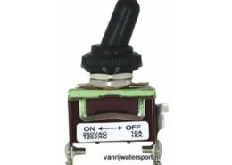 Wipschakelaar 12 volt, waterbestendig